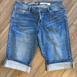 DKNY Women's Blue denim shorts